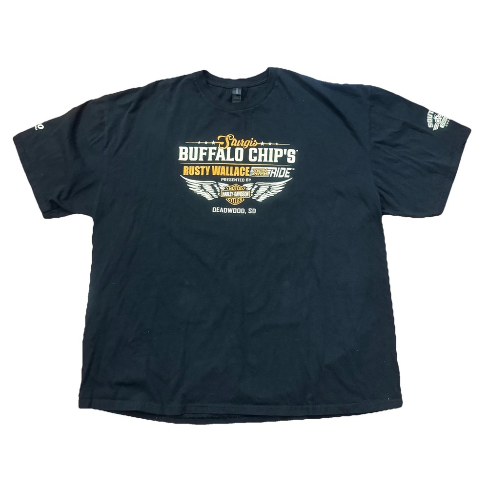 Harley-Davidson Sturgis Buffalo Chip's 2024 Ride T-shirt Size:3XL Men